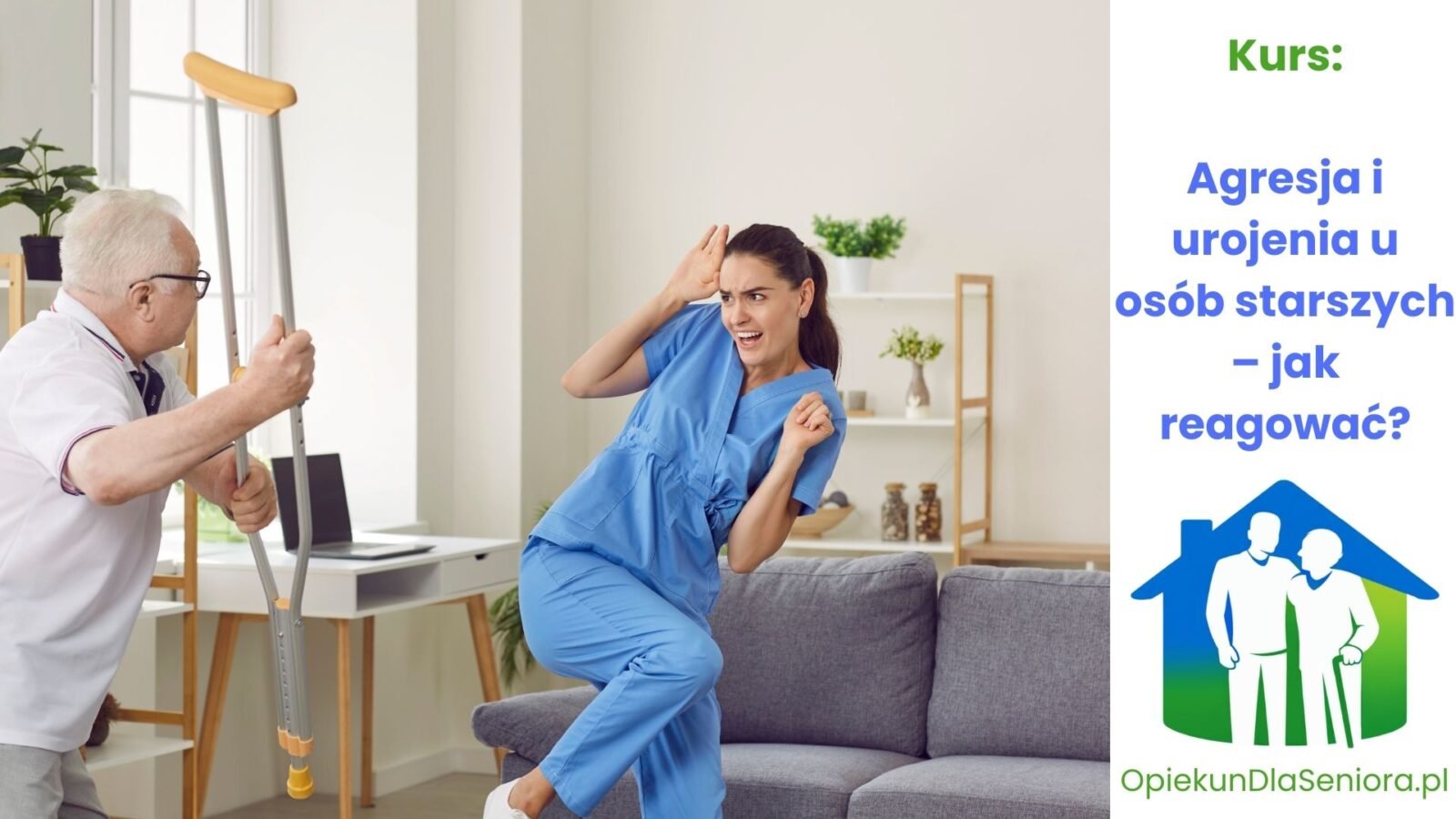 „Agresja i urojenia u osób starszych – jak reagować?”