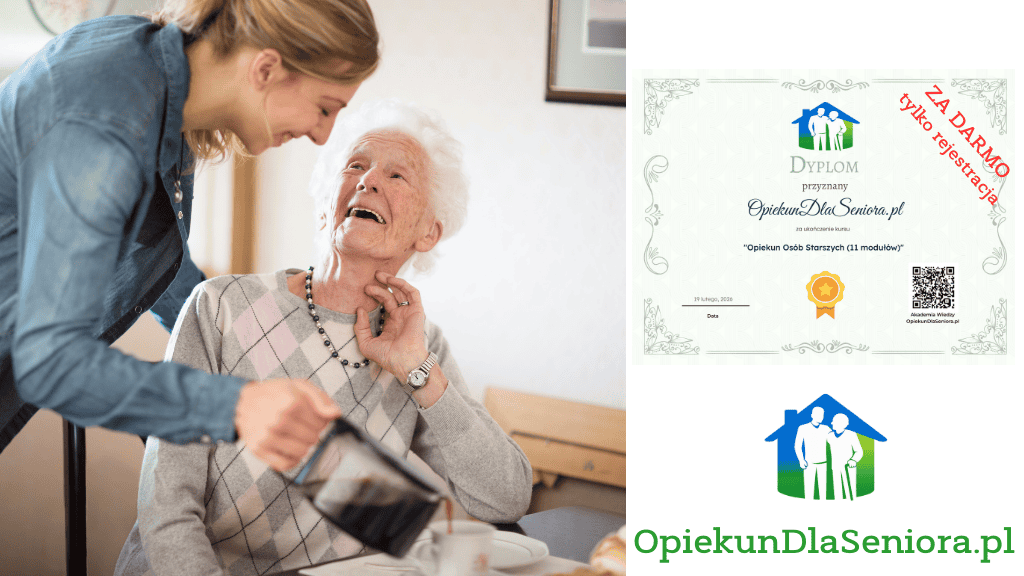 kurs opiekun osób starszych za darmo online z certyfikatem